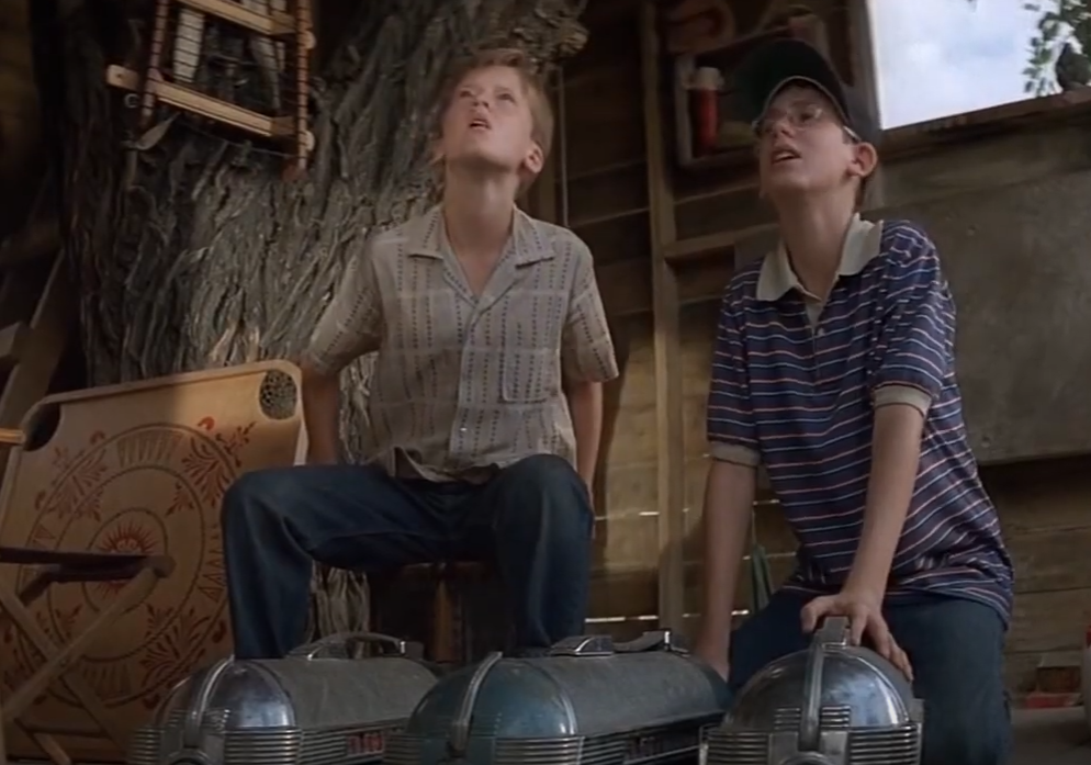 A screenshot of the movie The Sandlot