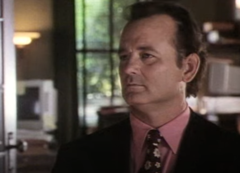 A screenshot of the movie Larger Than Life