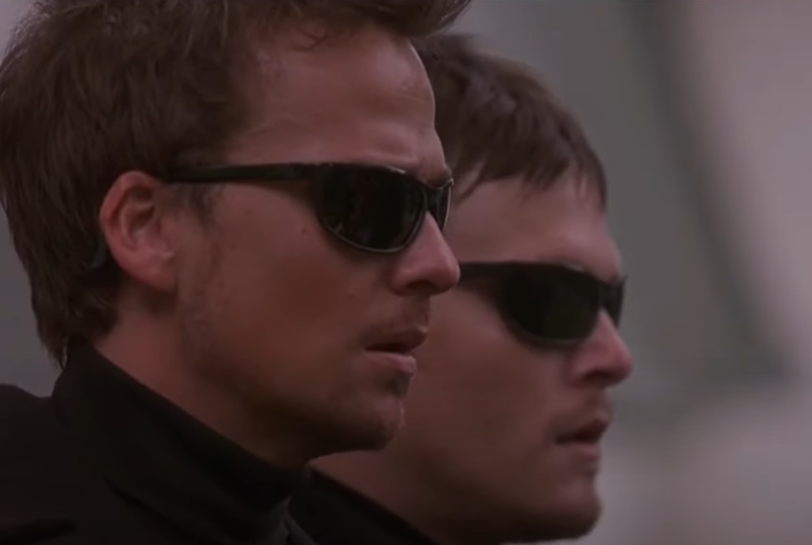 A screenshot of the movie The Boondock Saints
