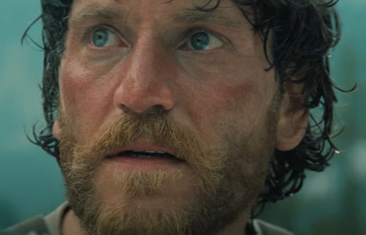 Screenshot from the film The Bear (1988)