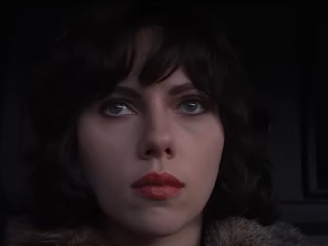 Screenshot from the film Under the Skin (2013)