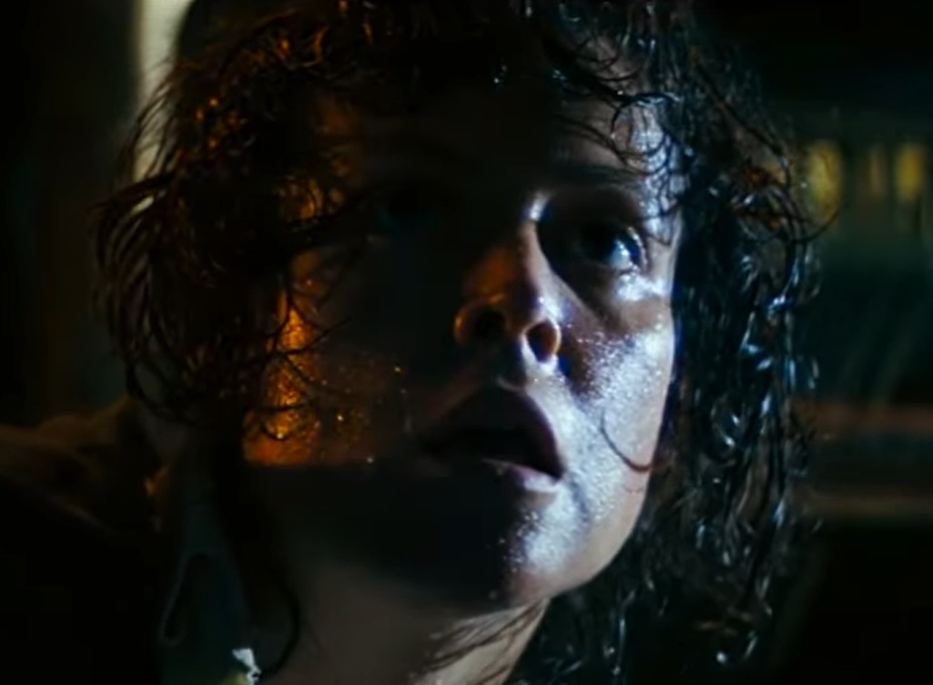 Screenshot from the film Alien (1979)