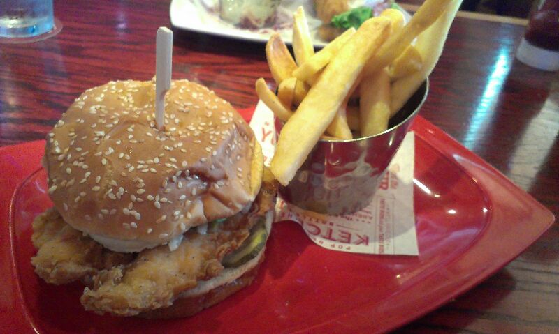 Crispy Chicken Sandwich @ Red Robin Gourmet Burgers
