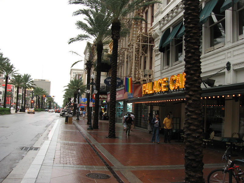 Canal Street is in the city's oldest neighborhood