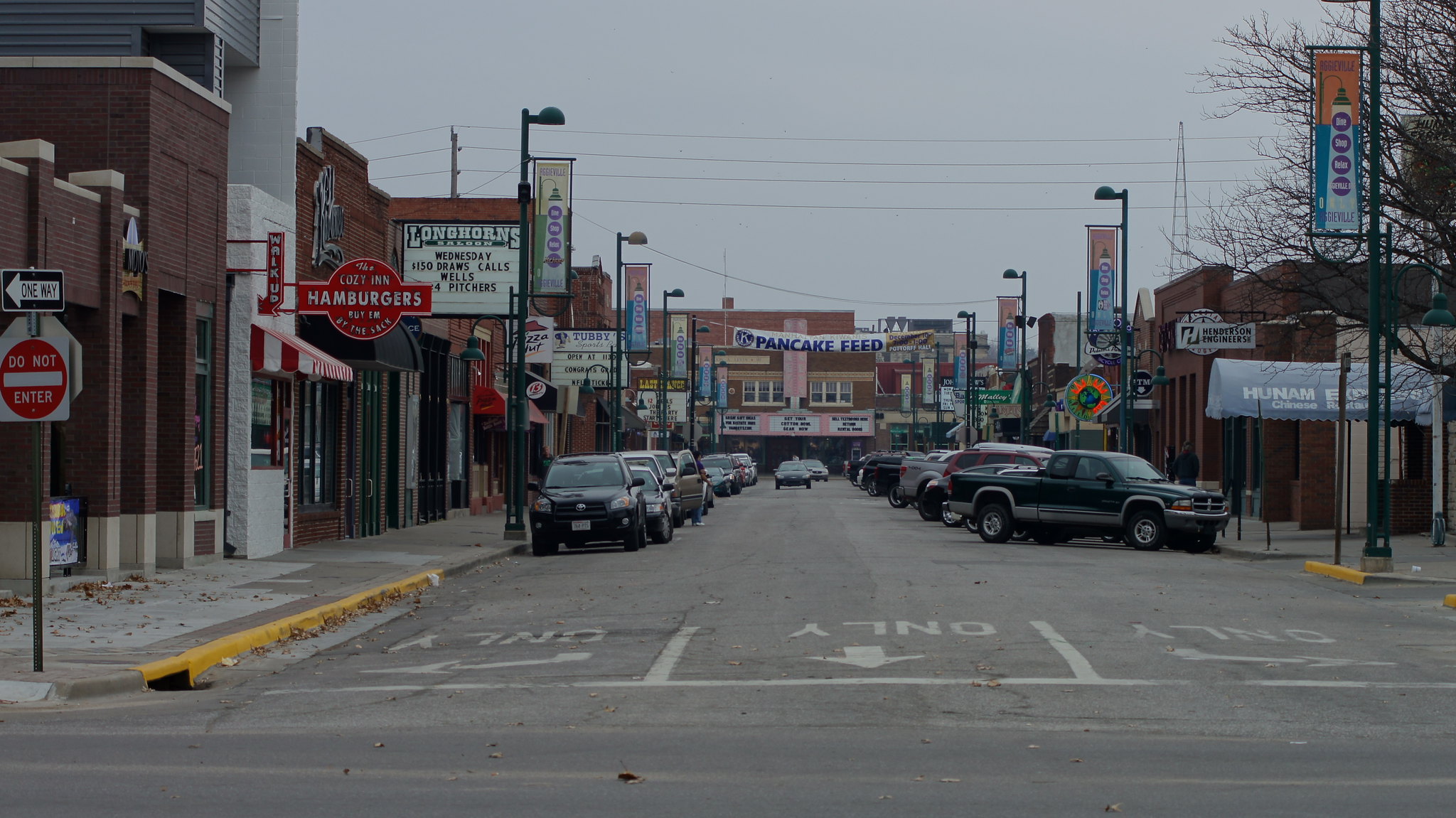 Aggieville in Manhattan, KS