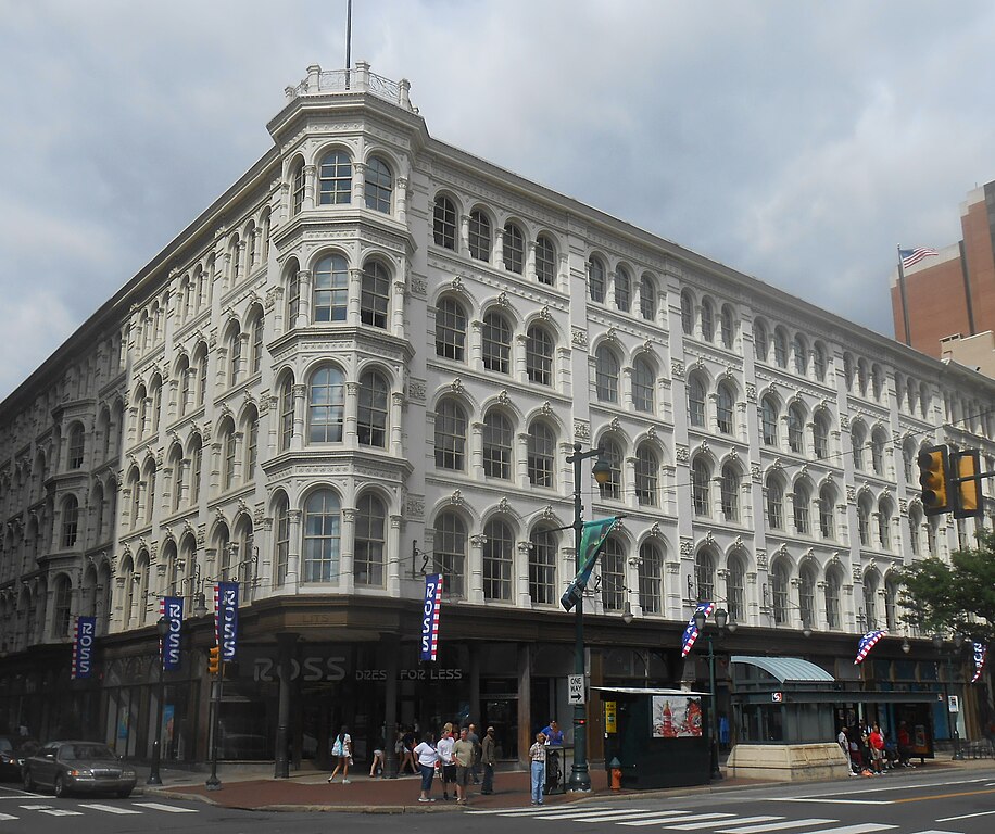 Market Street is dividing line for the