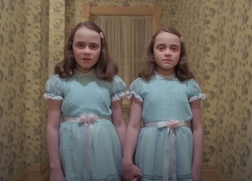 Screenshot from the film The Shining (1980)
