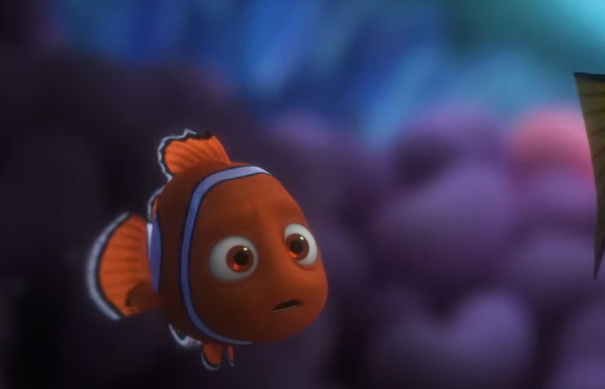 A screenshot of the movie Finding Dory