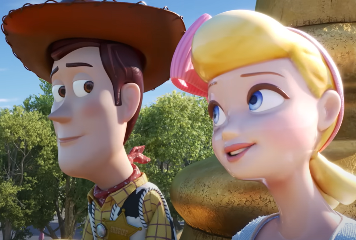 A screenshot of the movie Toy Story 4