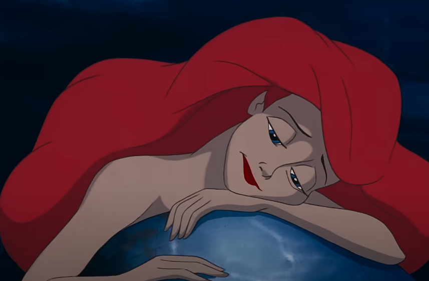 A screenshot of the movie The Little Mermaid