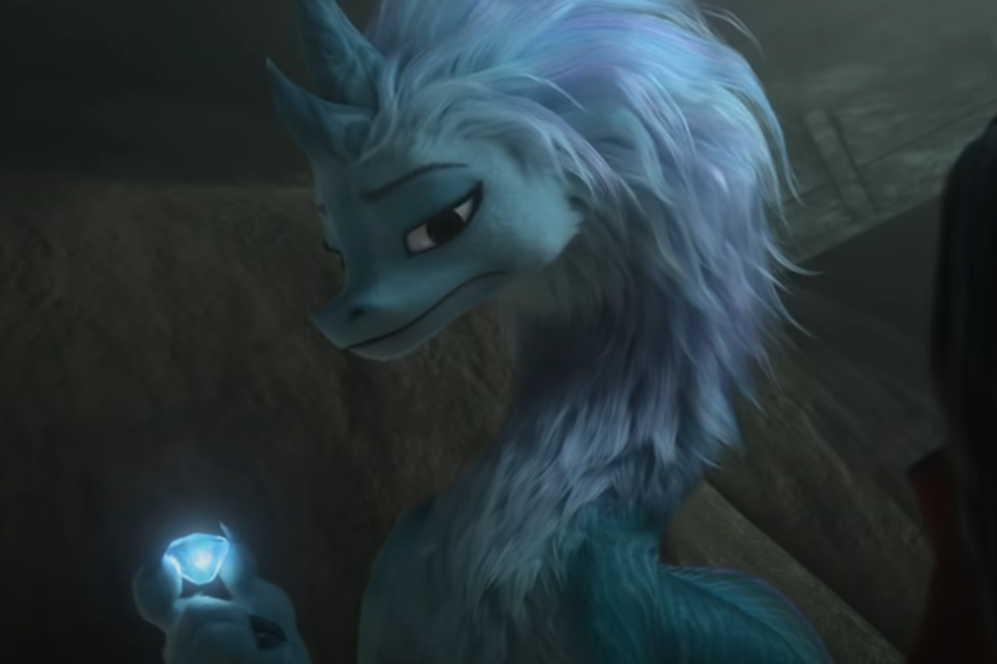 A screenshot of the movie Raya And The Last Dragon