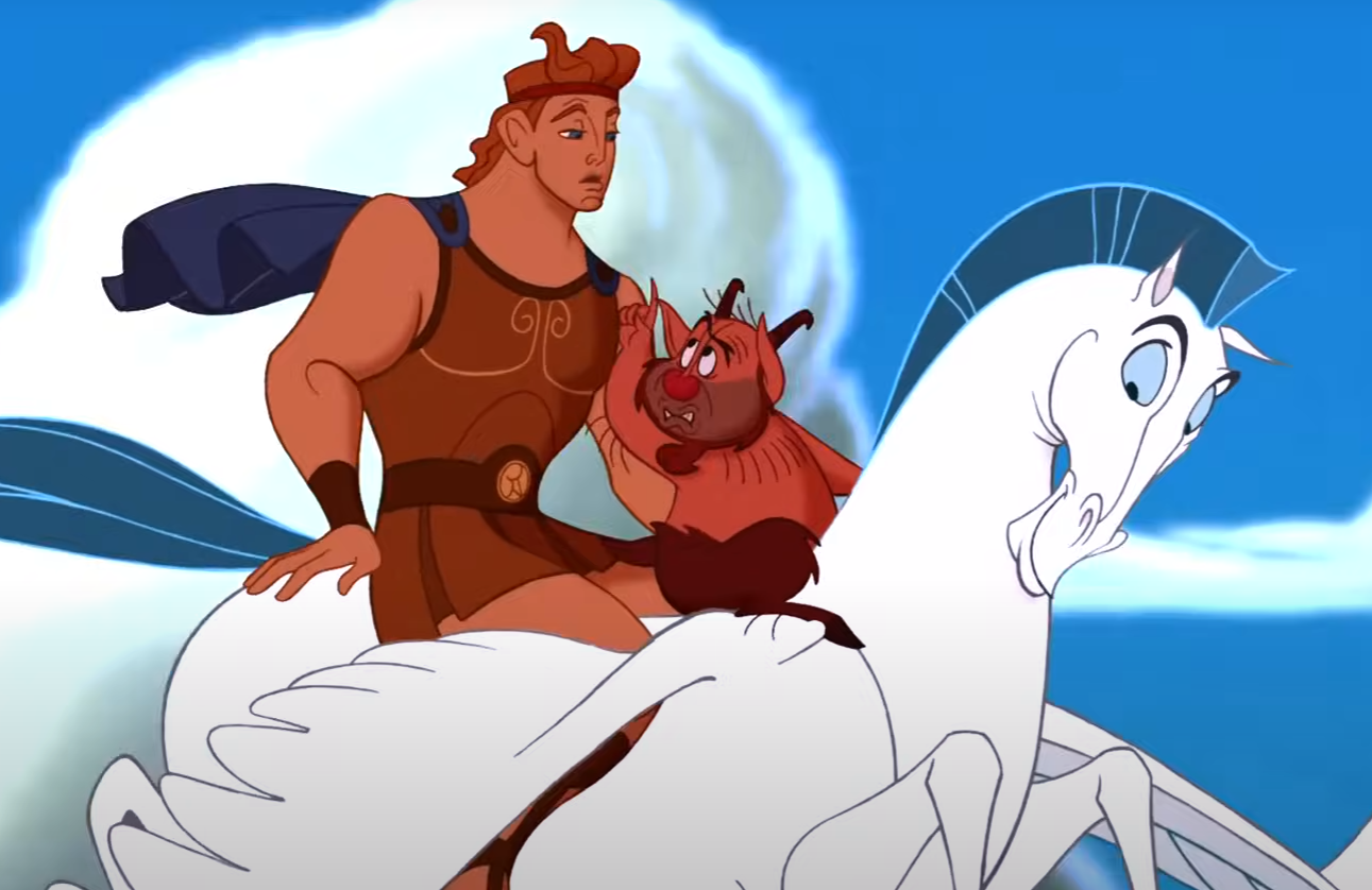 A screenshot of the movie Hercules