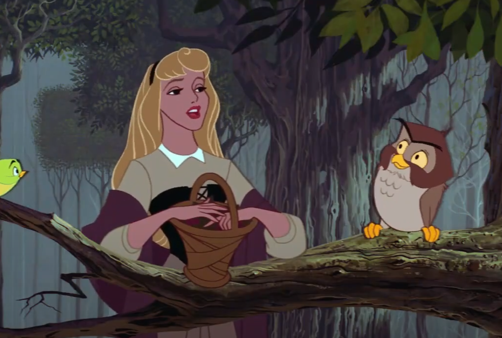 A screenshot of the movie Sleeping Beauty