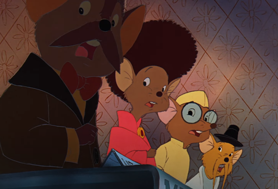 A screenshot of the movie The Rescuers