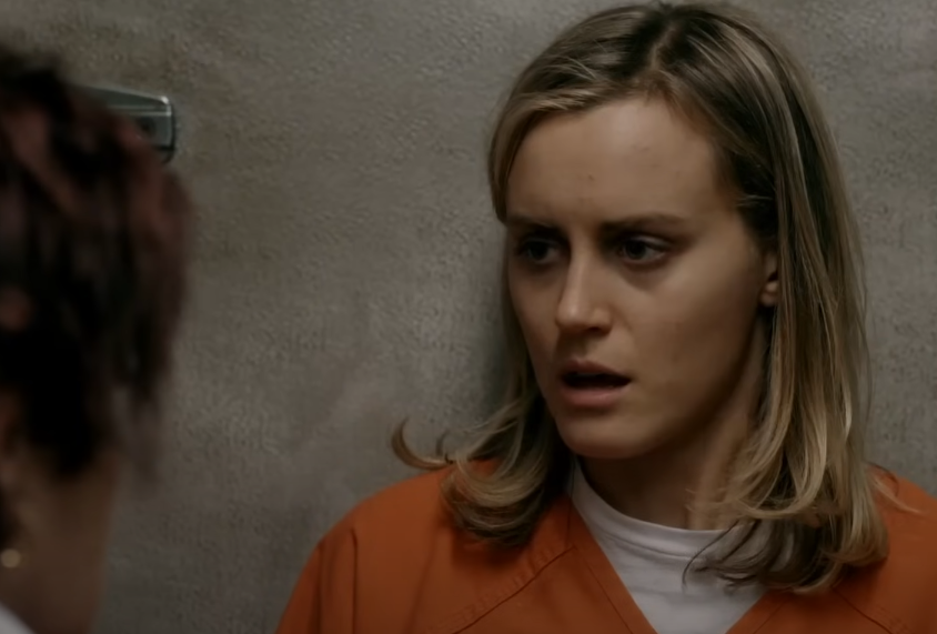 A screenshot of the TV show Orange Is the New Black