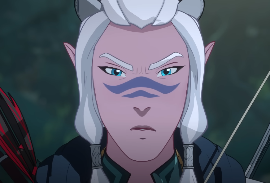 A screenshot of the TV show The Dragon Prince