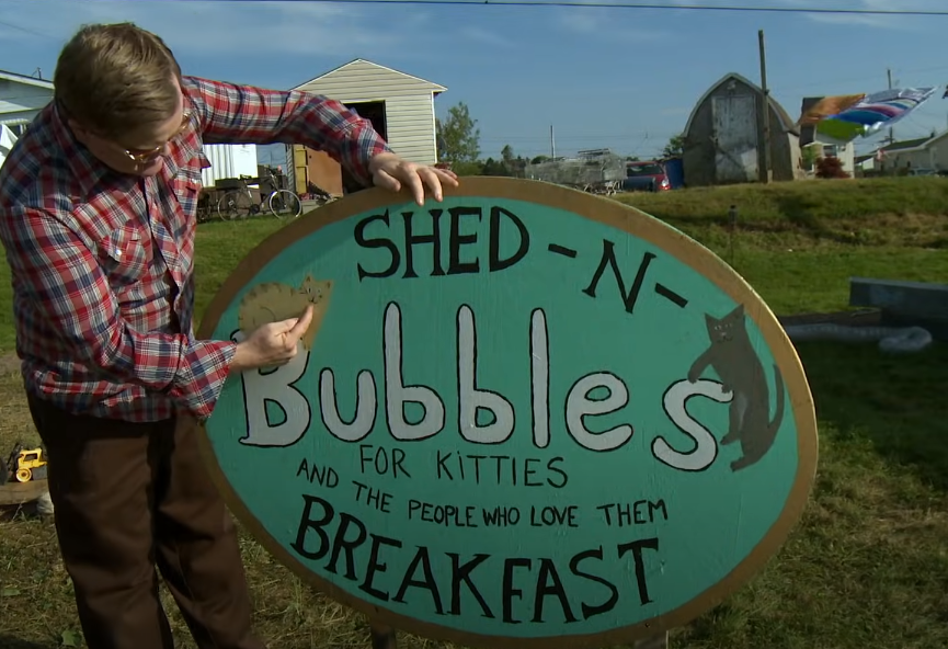 A screenshot of the TV show Trailer Park Boys