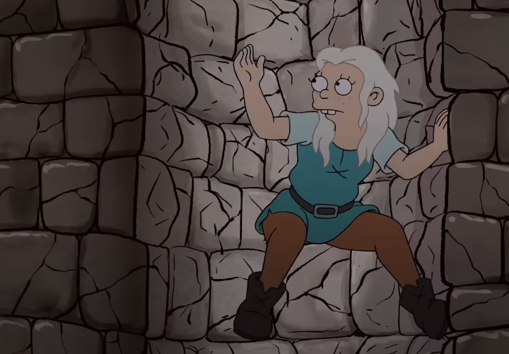 A screenshot of the TV show Disenchantment