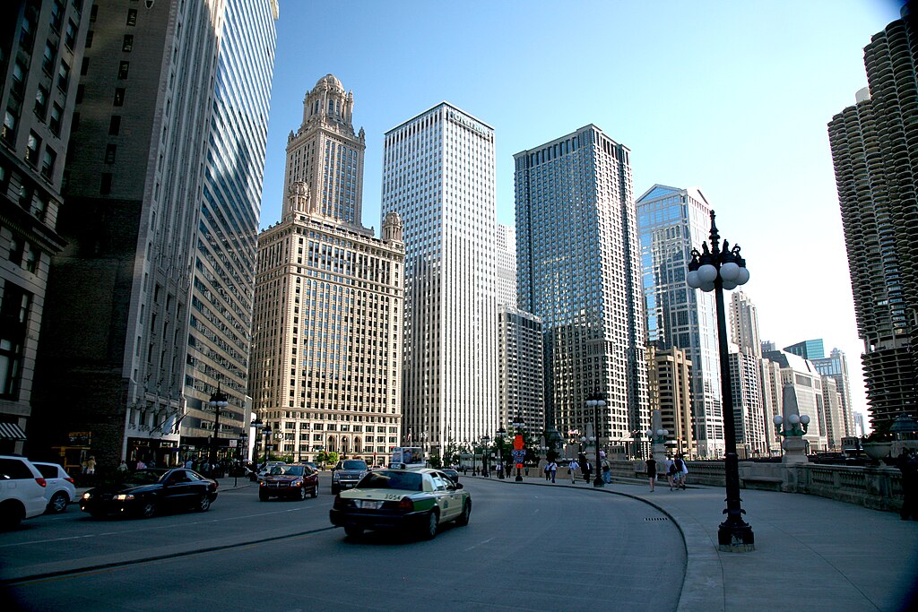 Wacker Drive is a major street in Chicago, Illinois, United States