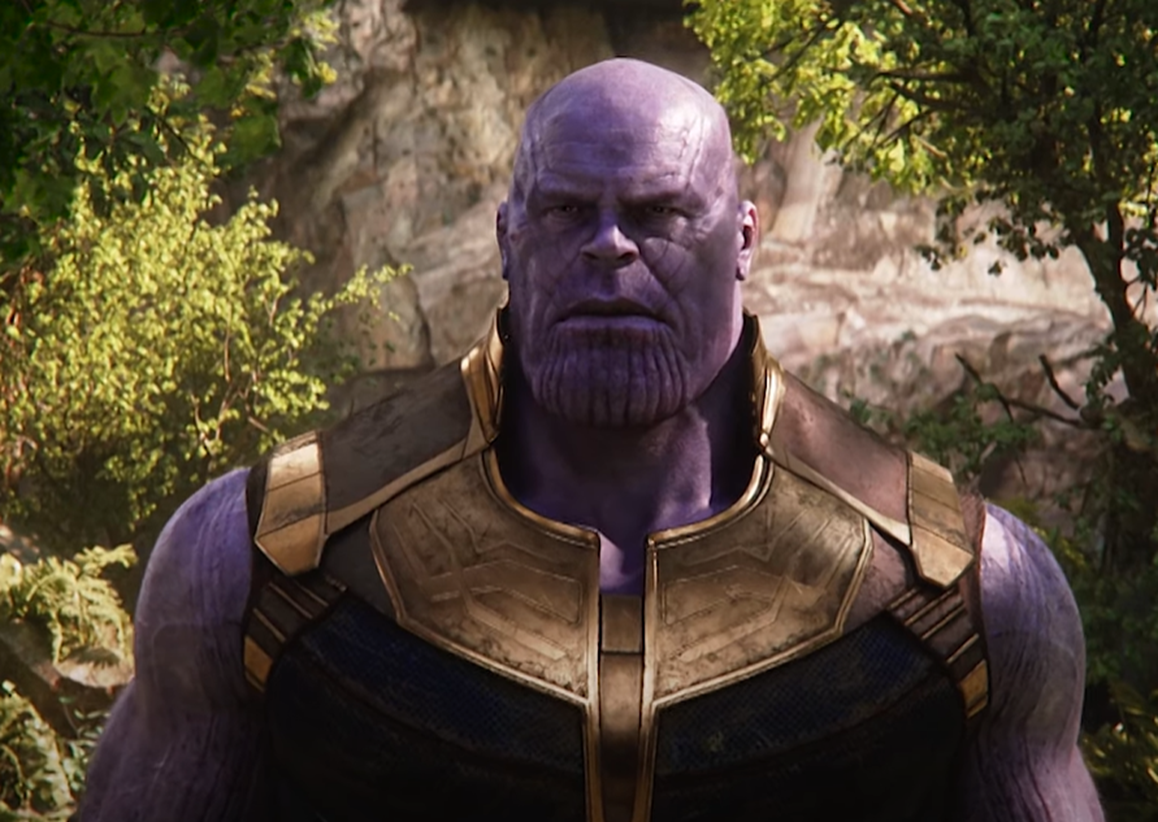 Screenshot of Josh Brolin from the movie - Avengers: Infinity War (2018)