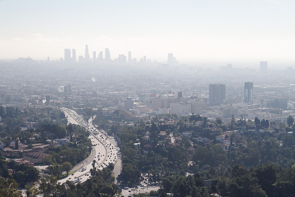 Mulholland Drive from above