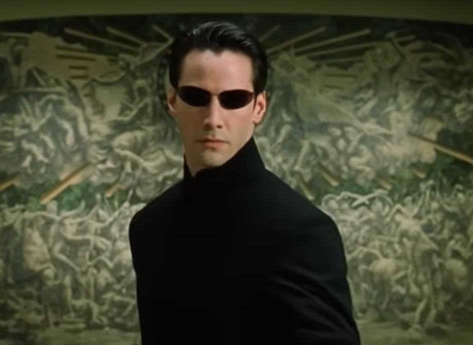 Screenshot from the film The Matrix Reloaded (2003)