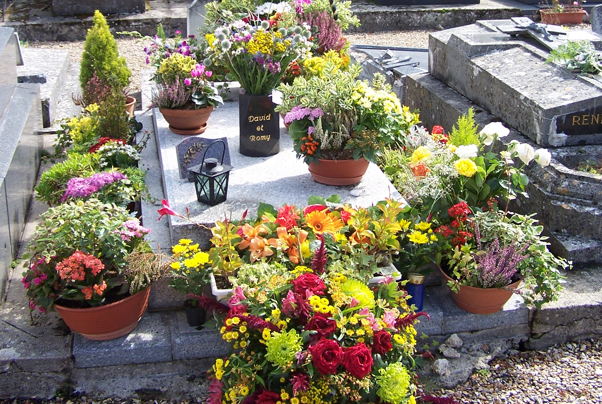 Tomb of Romy Schneider