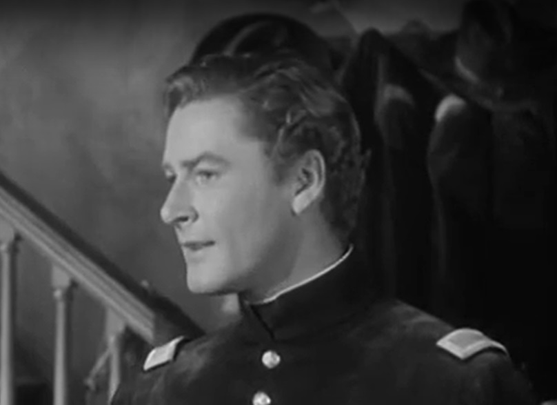 Screenshot from the film They Died with Their Boots On (1941)