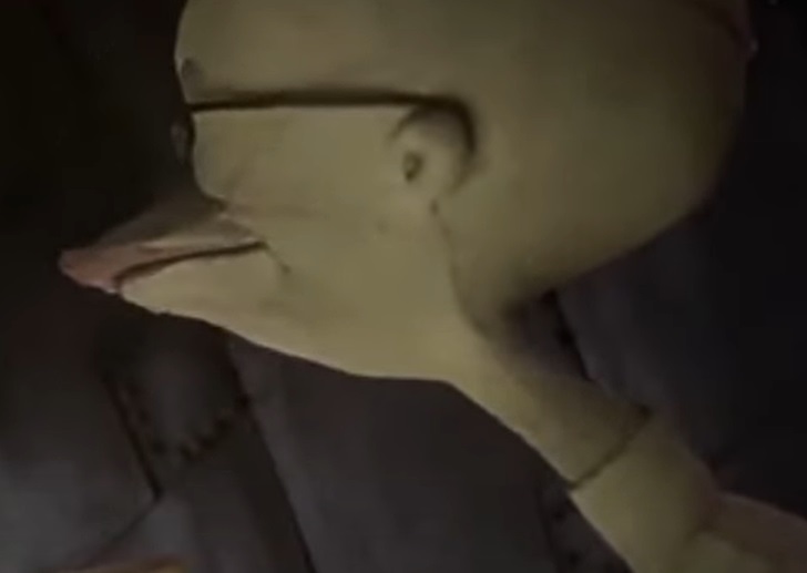 Screenshot from the animated film The Nightmare Before Christmas (1993)