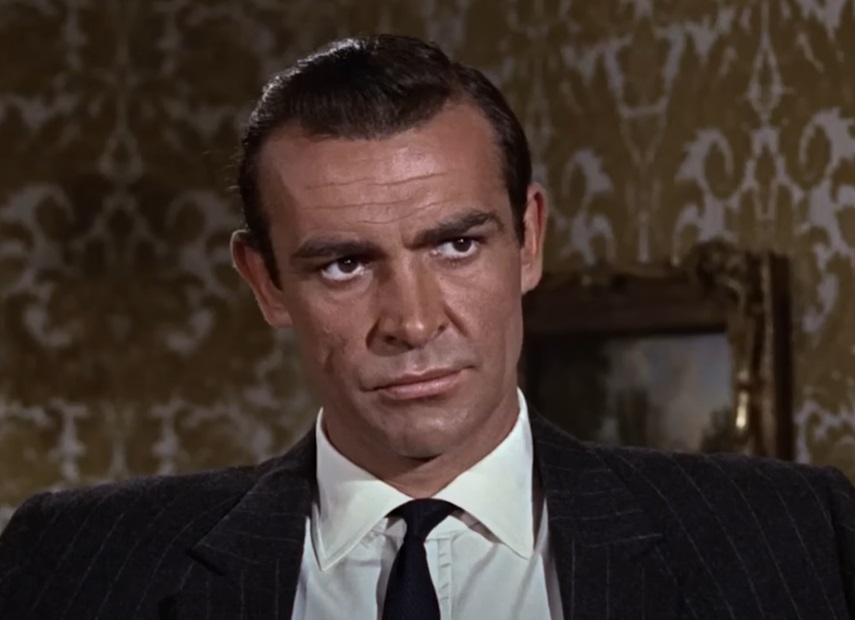 Screenshot from the film From Russia with Love (1963)