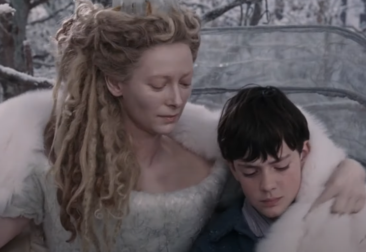 Screenshot of the movie The Chronicles of Narnia: The Lion, the Witch and the Wardrobe