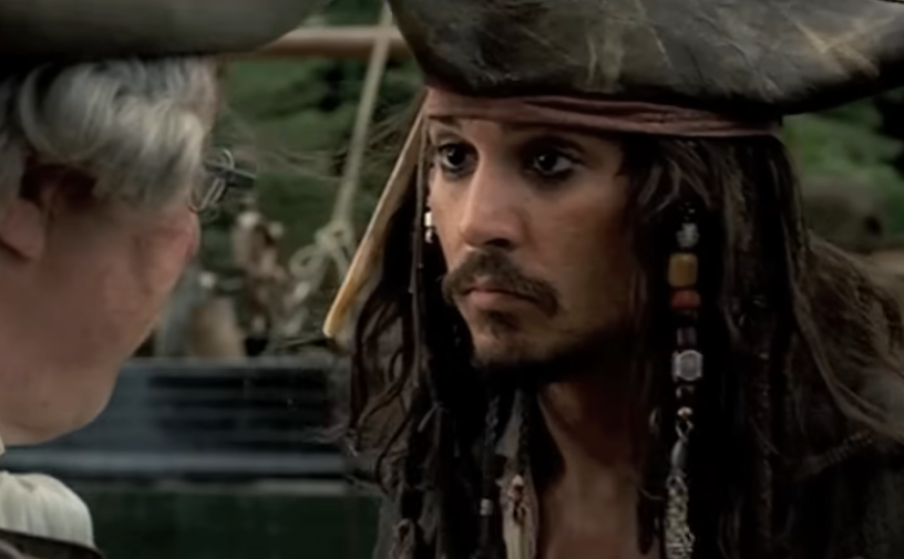 Screenshot of the movie Pirates of the Caribbean: The Curse of the Black Pearl