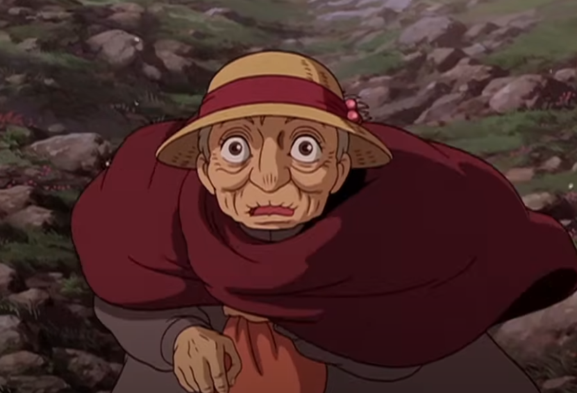 Screenshot of the movie Howl's Moving Castle