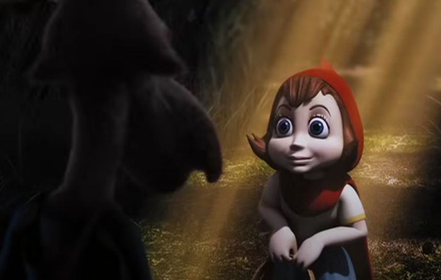 Screenshot of the animated movie Hoodwinked!