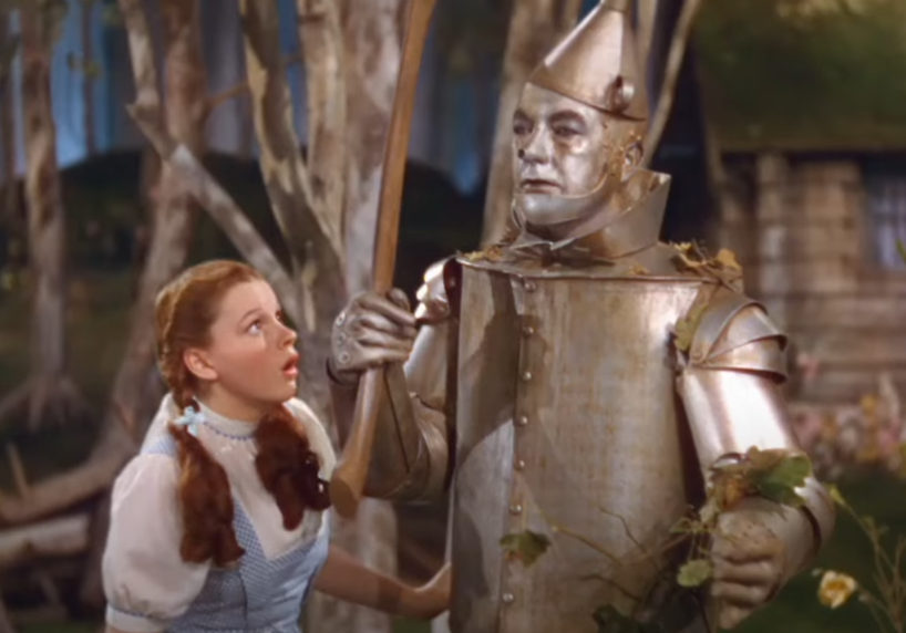 Screenshot of the movie The Wizard of Oz