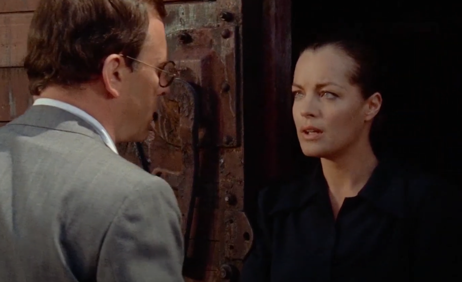 Screenshot from the movie The Last Train (1973)