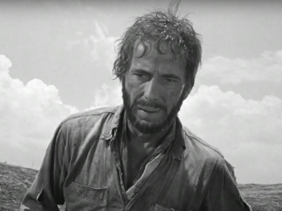 Screenshot from the film The Treasure of the Sierra Madre (1948)