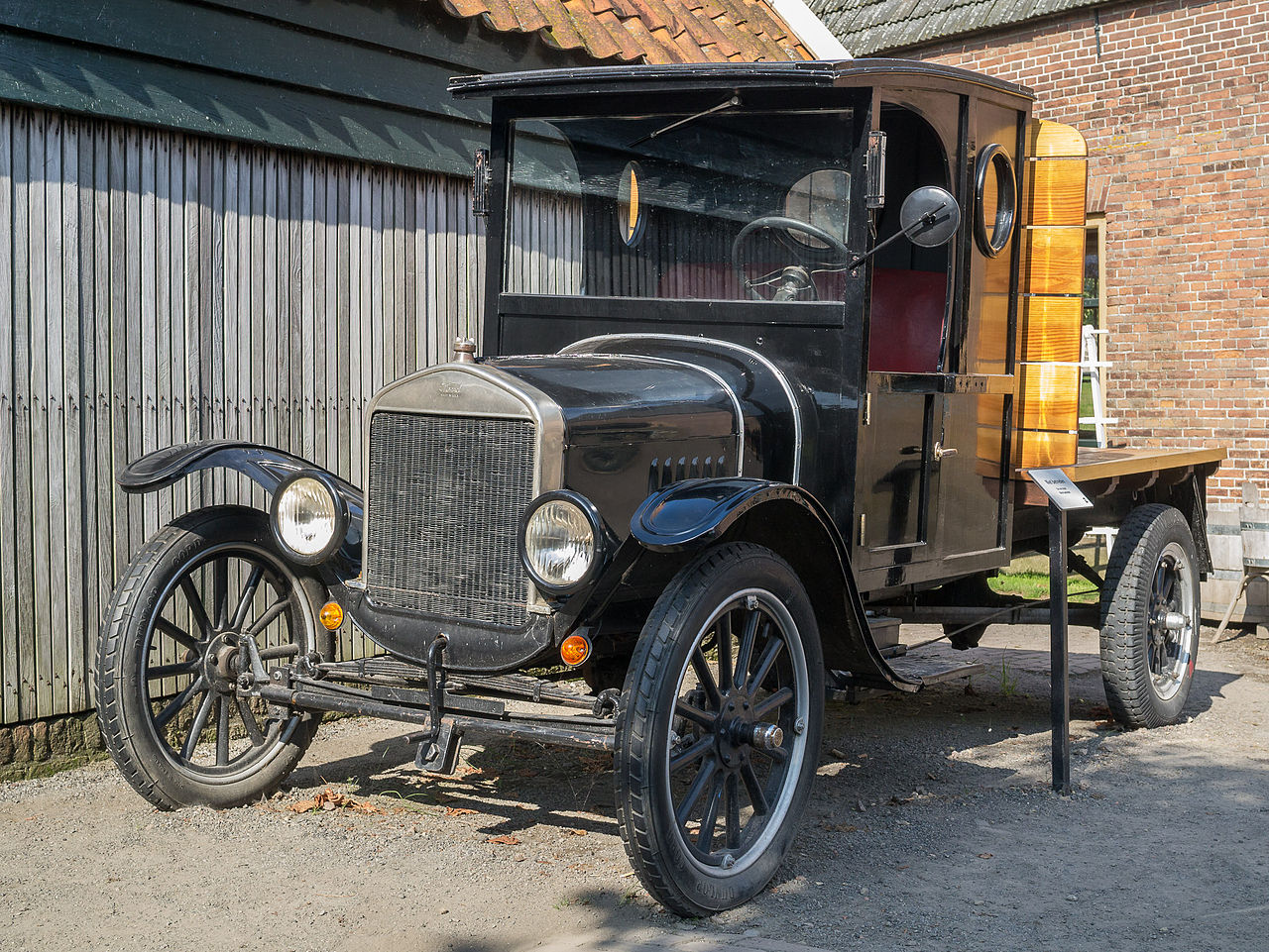 Ford Model T used as a truck