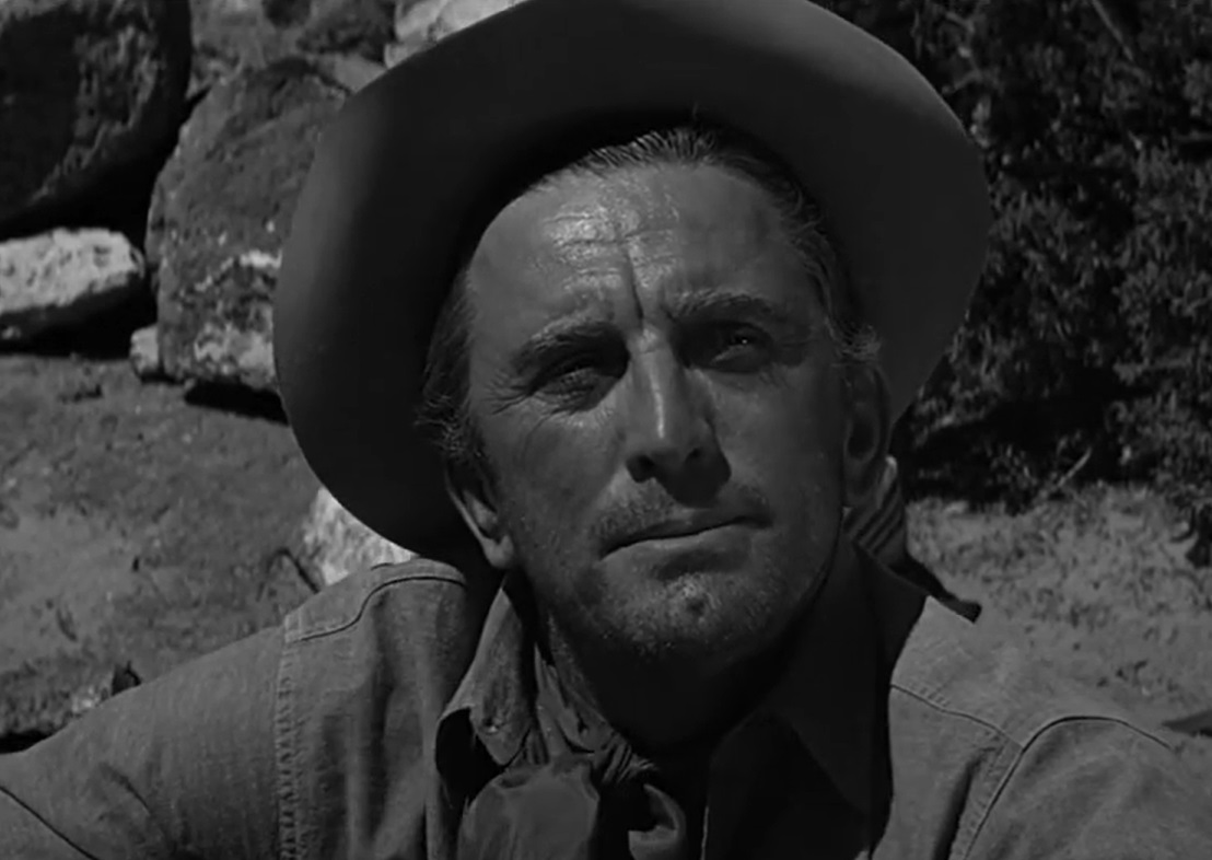 Screenshot from the film Lonely Are the Brave (1962)