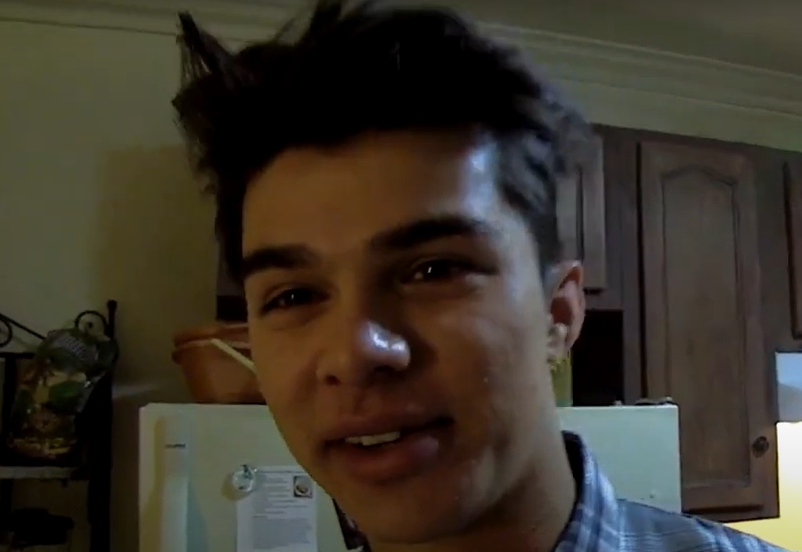 Screenshot from the movie Paranormal Activity: The Marked Ones (2014