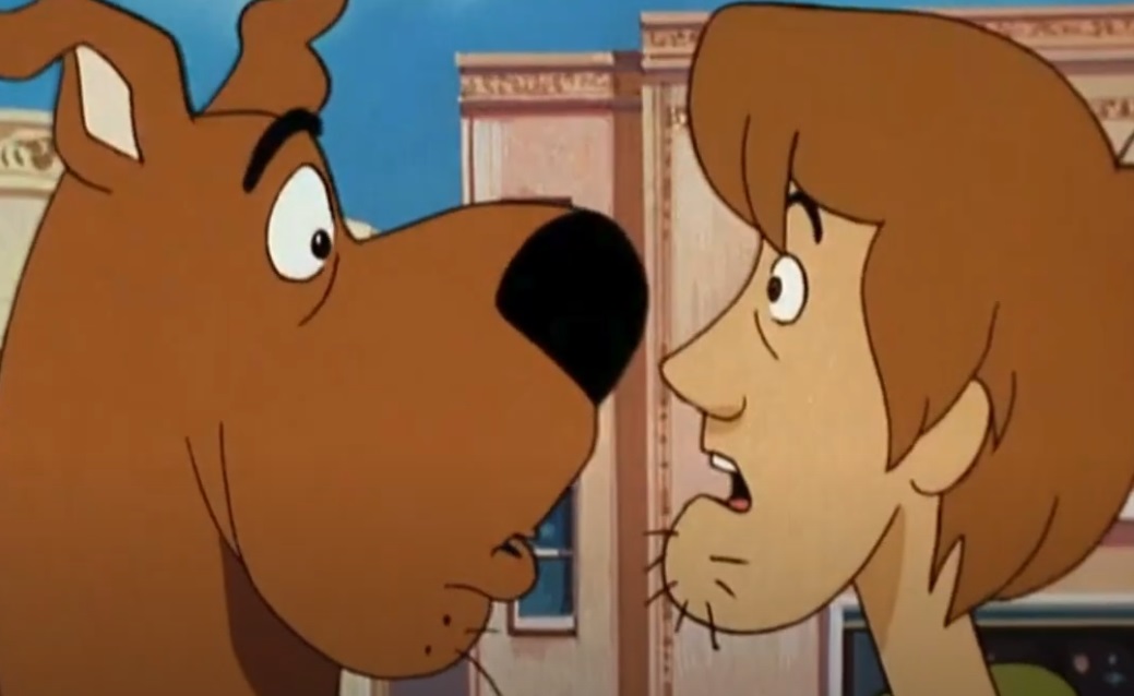 Screenshot from the animated movie Scooby-Doo on Zombie Island (1998)