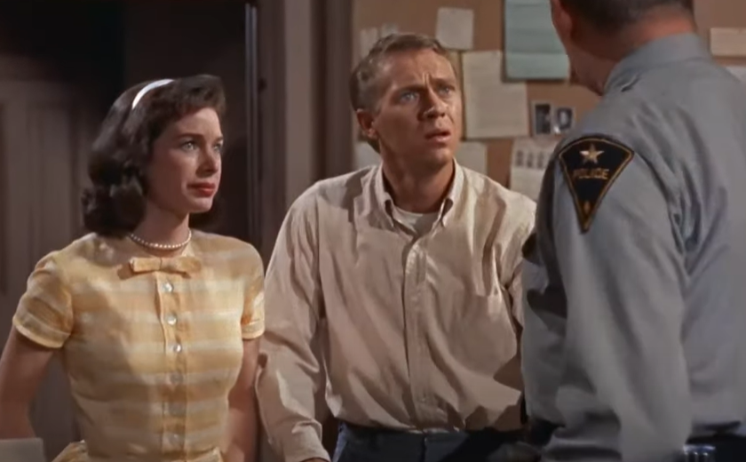 Screenshot of the movie The Blob