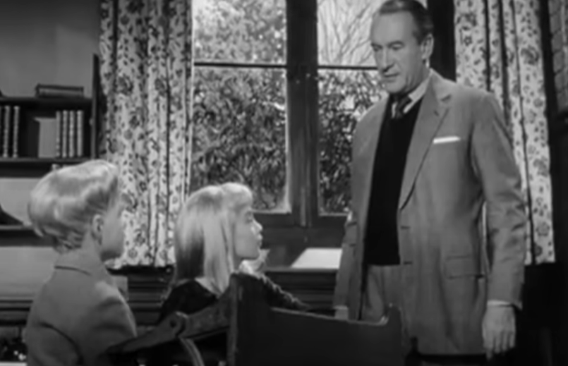 Screenshot of the movie Village of the Damned