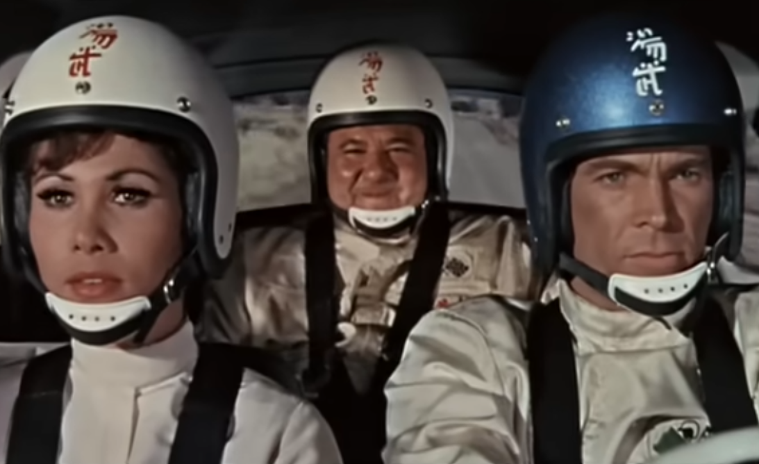 Screenshot from the movie The Love Bug (1969)
