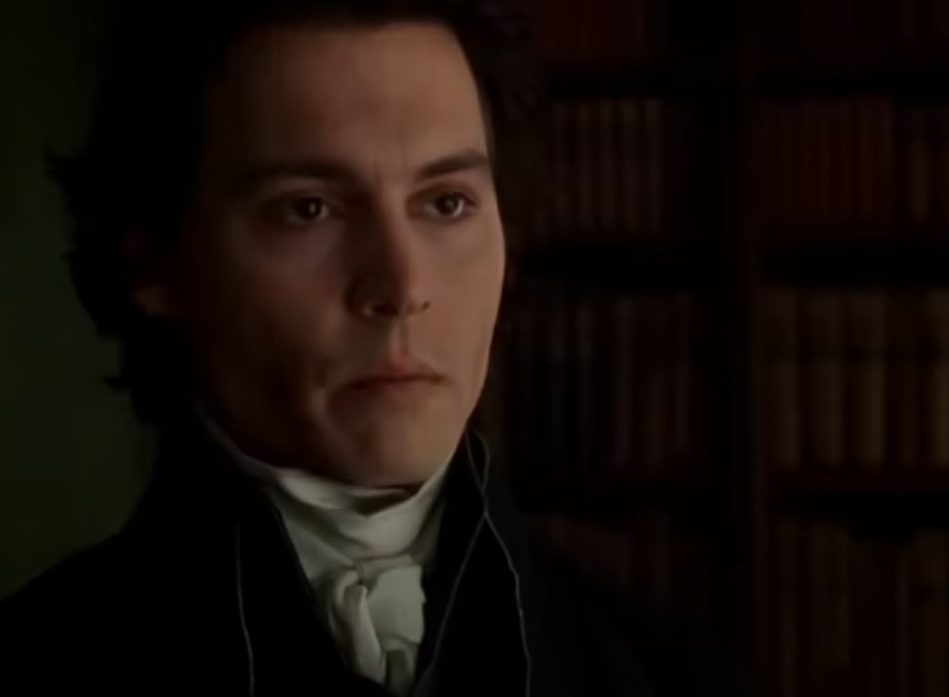 Screenshot from the animated movie Sleepy Hollow (1999)