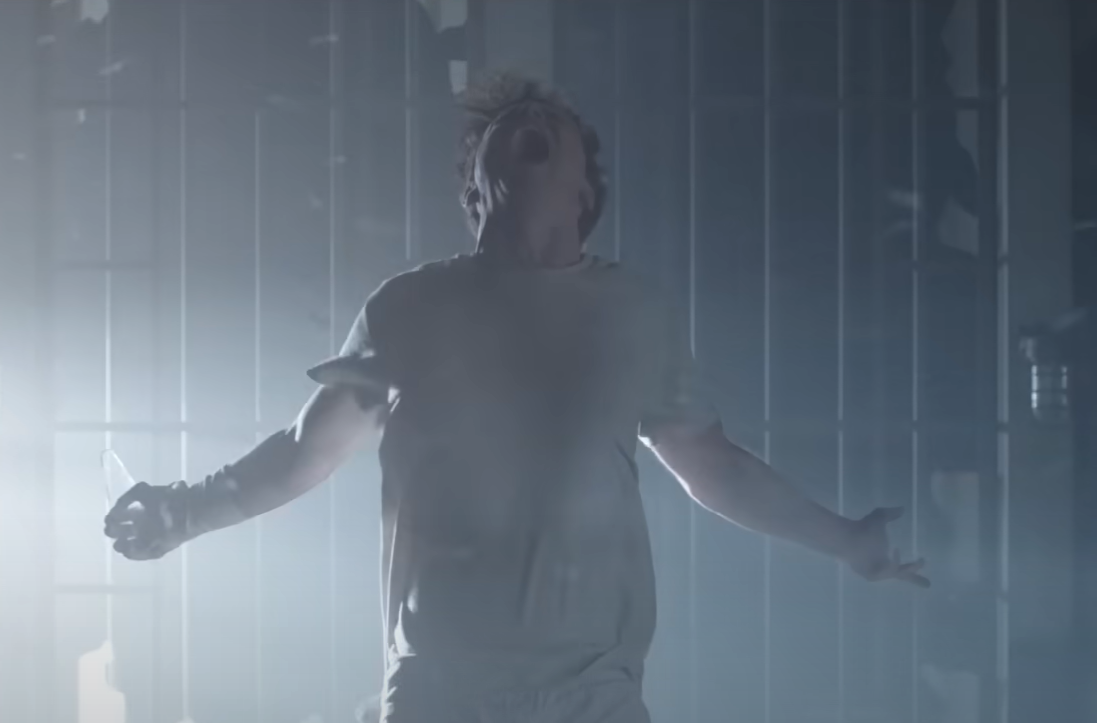 A screenshot of the movie The Conjuring: The Devil Made Me Do It