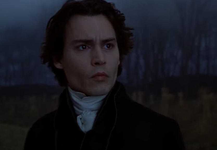 A screenshot of the movie Sleepy Hollow