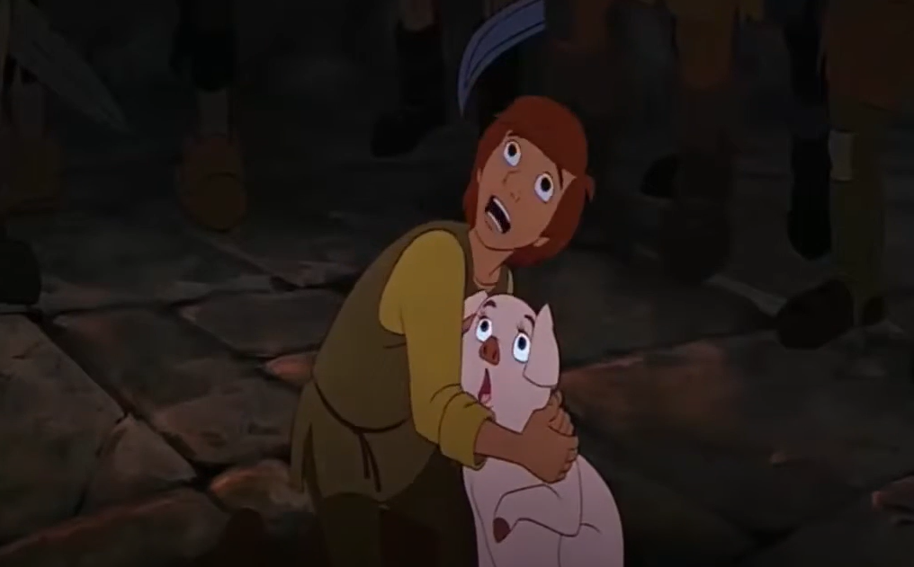 Screenshot of the movie The Black Cauldron (1985)