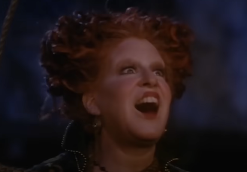 Screenshot of the movie Hocus Pocus