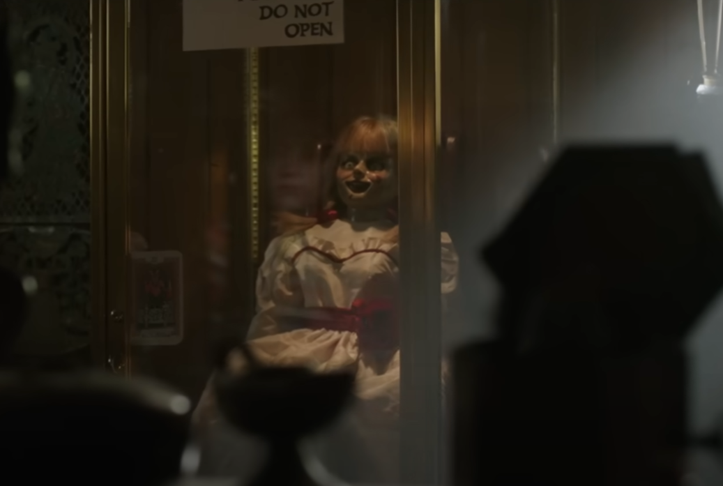 A screenshot of the movie Annabelle Comes Home